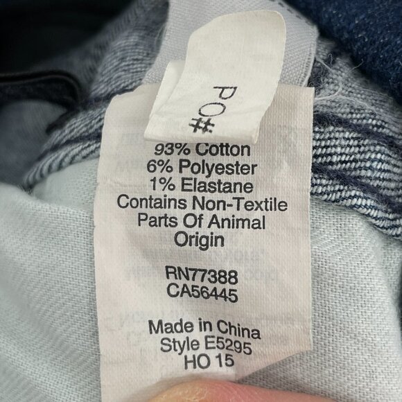 MADEWELL 10" High Riser Skinny Skinny Dark Wash Jeans in Lydia E5295 Size 26 - Picture 9 of 9